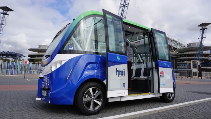 NSW driverless shuttle