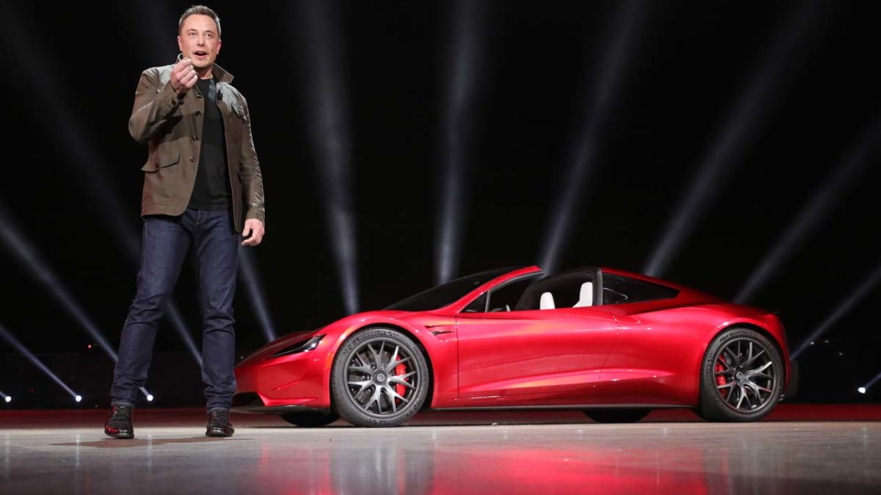 Musk Says Very Intense Tesla Roadster Will Go From Zero To 100 In Just 1 1 Seconds