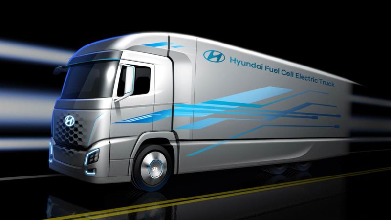 Hyundai FCEV truck