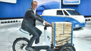 VW adds electric cargo bike to new fleet of zero emission working vehicles