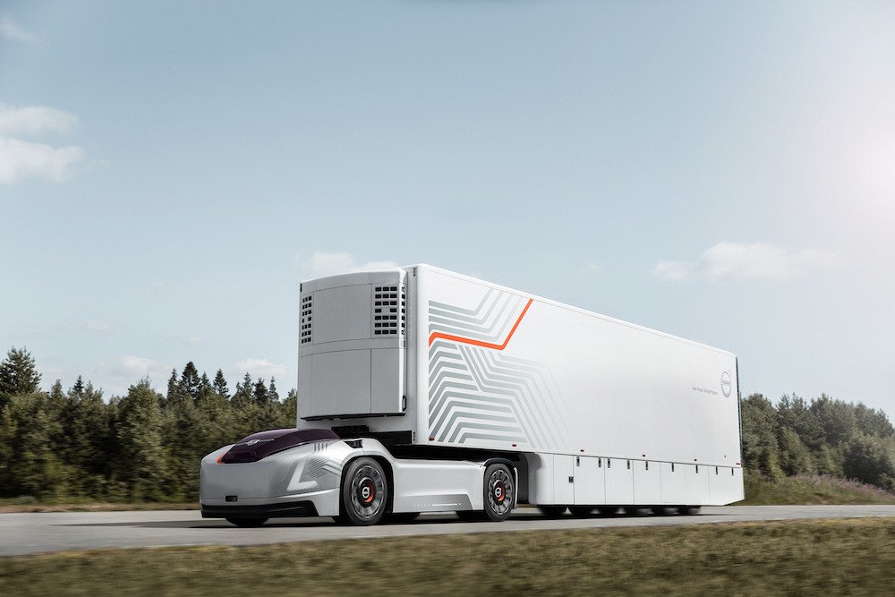 Volvo Goes Electric And Autonomous With Cab-less Truck