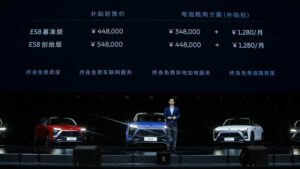 Tesla’s Chinese rival Nio stocks rally as major investor buys in