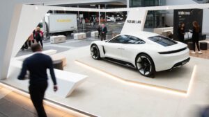 Porsche shows off Mission E concept in Sydney ahead of Taycan’s release