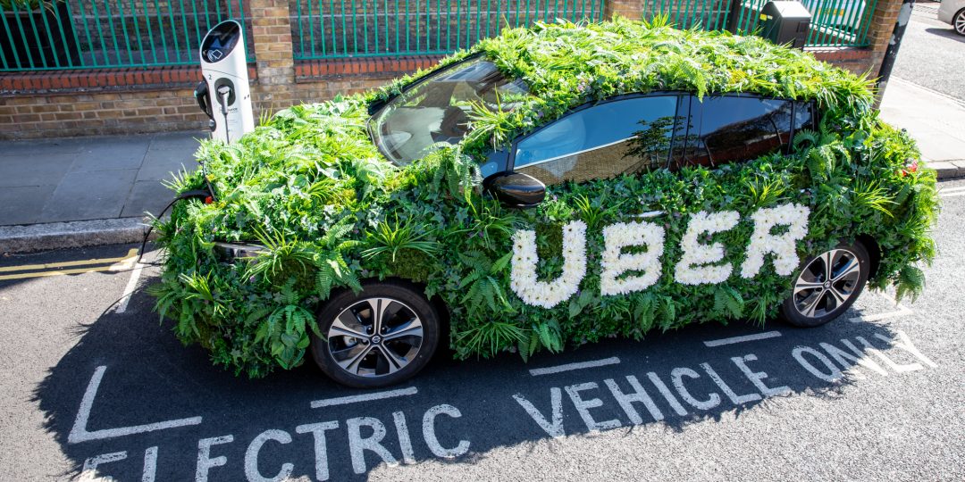 Converting Uber and Lyft to electric vehicles will triple carbon benefits