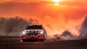Video of the Day: Audi e-tron handles desert curves as it debuts in Australia