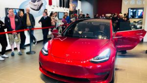 Model 3 goes on tour, Tesla makes plans for more EV chargers
