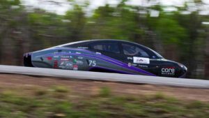 UNSW students attempt new world record in solar “family” car