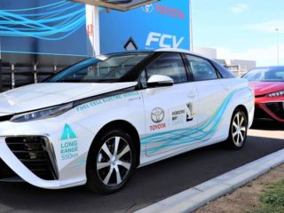 Toyota Mirai hydrogen fuel cell
