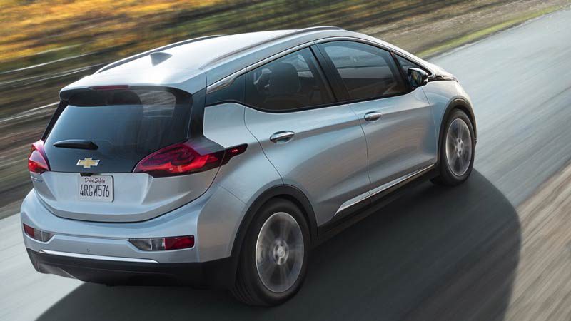 The 2018 Chevy Bolt. Source: Chevrolet