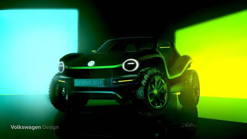 Volkswagen electric dune buggy