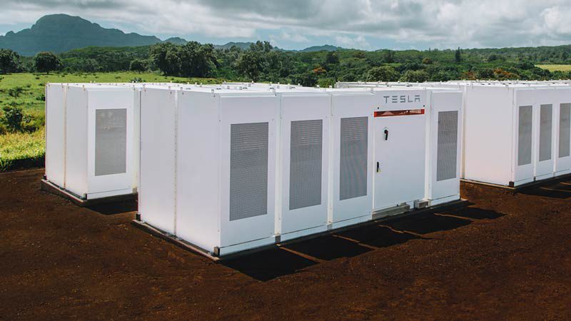 Tesla Powerpacks such as those at SA's big battery will be installed at 100 Electrify America EV charging sites.