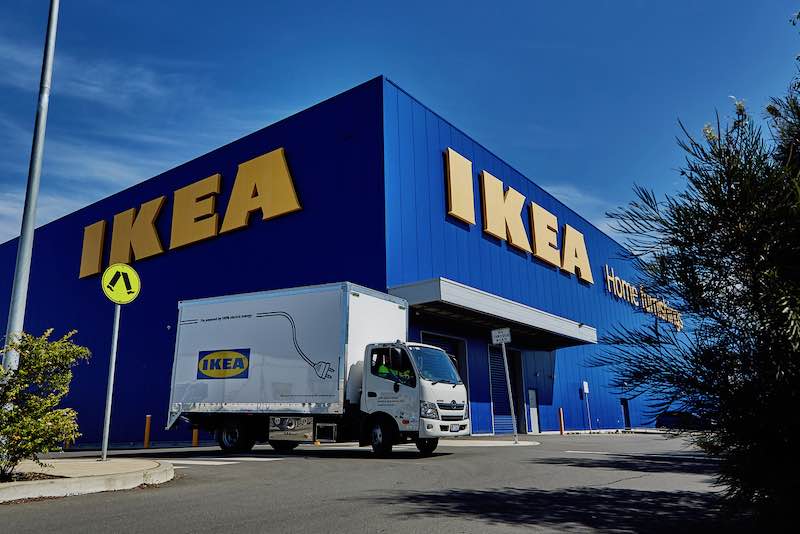 Kalkun En del målbar IKEA Australia commits to all-electric delivery vehicle fleet by 2025
