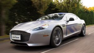 James Bond goes electric with Aston Martin Rapide E
