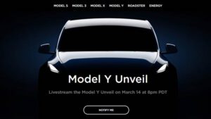 Tesla gives first glimpse of Model Y ahead of formal launch