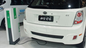 Electric vehicle sales soar in China, as overall auto market falls