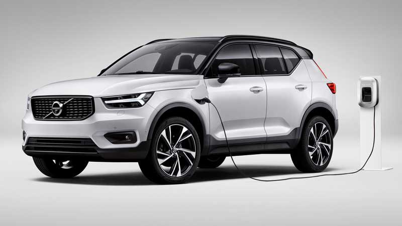 An electric XC40 will join the plug-in hybrid XC40 by end 2019, says Volvo. Source: Volvo