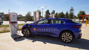Jaguar offers five years free electric car charging after deal with Chargefox