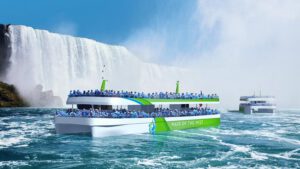 All-electric vessels are shuttling tourists out to Niagara Falls
