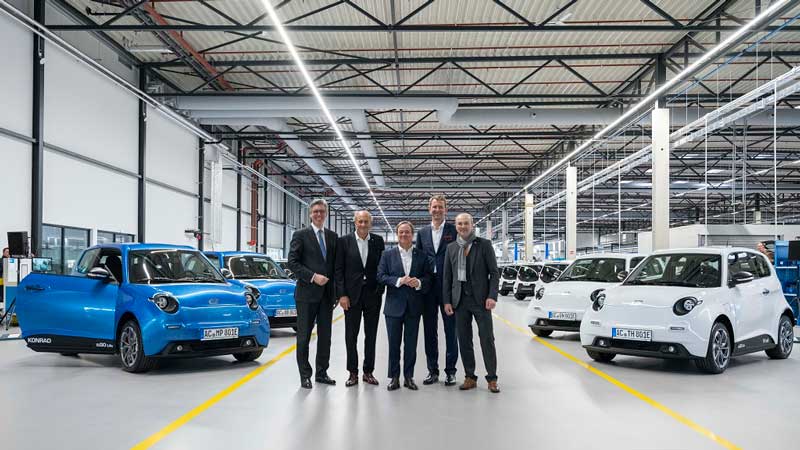 Germany S Electric Vehicle Newcomer E Go Starts Delivery Of Compact Car