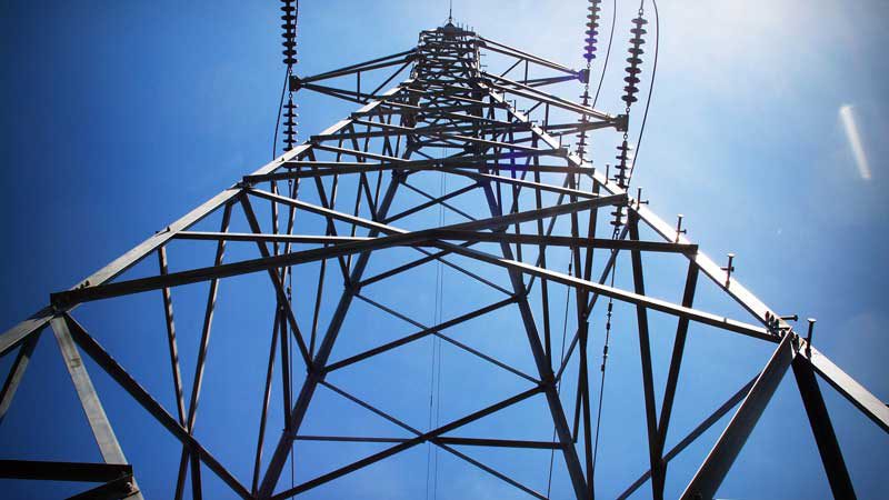 electric poles and wires