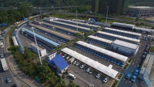 World’s largest charging station in Shenzhen powers all-electric taxi fleet