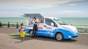 Nissan takes the ICE out of ice-cream with electric van concept
