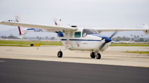 Hybrid electric Cessna plane takes first flight in California
