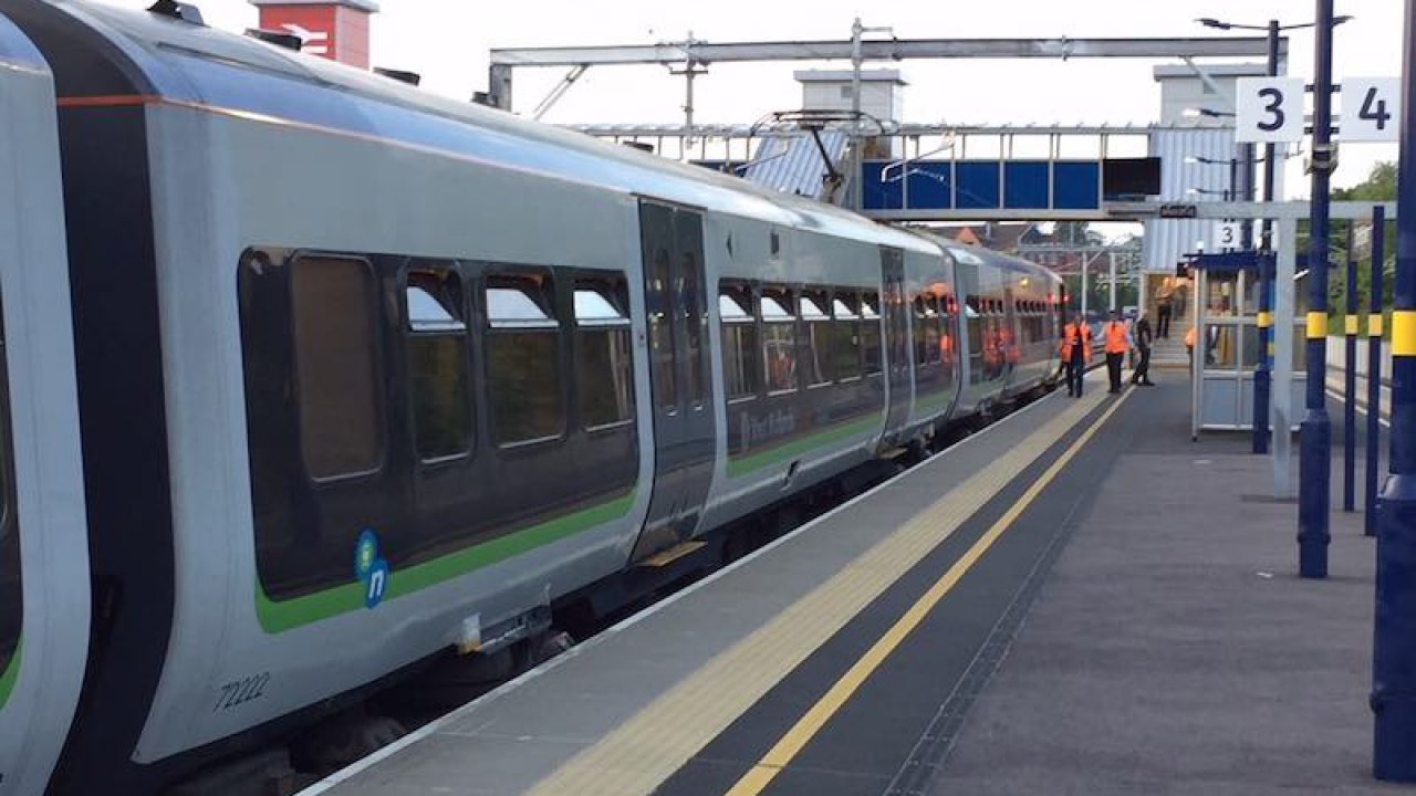 the electric train