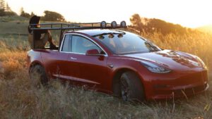 Engineer turns her Model 3 into world’s first Tesla electric ute
