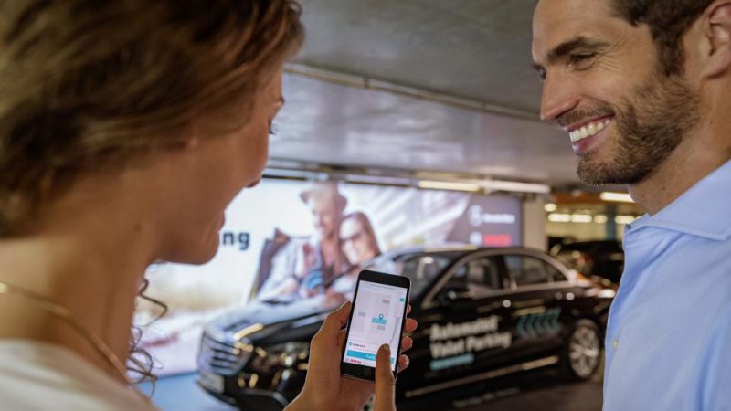 autonomous parking app
