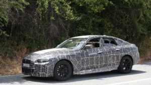 Spy shots of BMW i4 electric car snapped in Europe