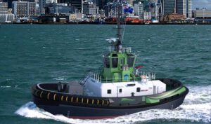 World first: Port of Auckland inks deal to buy first electric tugboat
