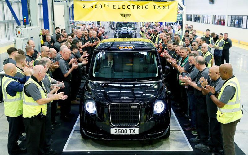 london electric taxi