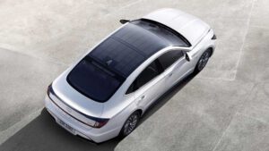 Hyundai introduces solar roof charging on new Sonata hybrid