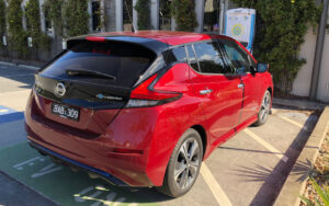 2019 Nissan Leaf looks like any other car in Australia, only friendlier