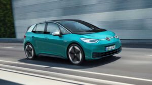 All-electric VW ID.3 wins best “hatch” in UK car awards