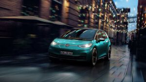 Elon Musk takes VW’s electric ID.3 for a spin while in Berlin