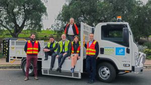 Melbourne council dumps fossil fuels with first electric tipper truck
