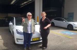 Even Tesla chair Robyn Denholm is delivering Model 3s in Sydney