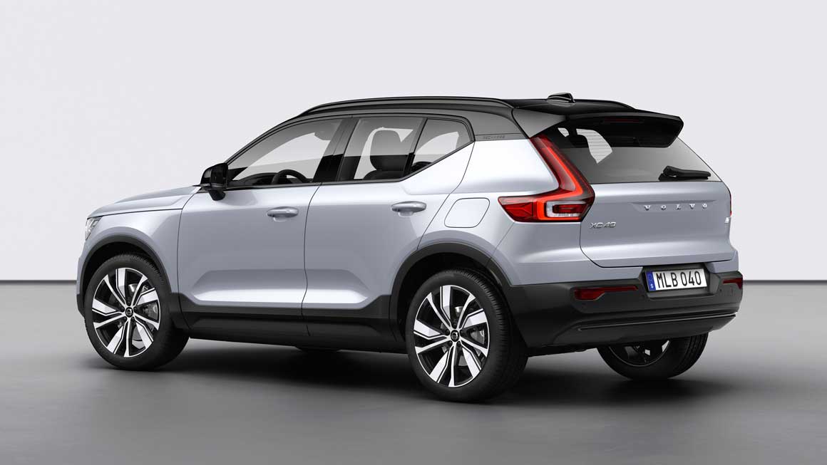 Volvo unveils electric XC40, says it will pay hybrid to charge up