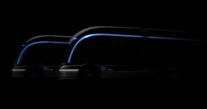 Hyundai teases art deco inspired “Neptune” hydrogen fuel cell truck concept