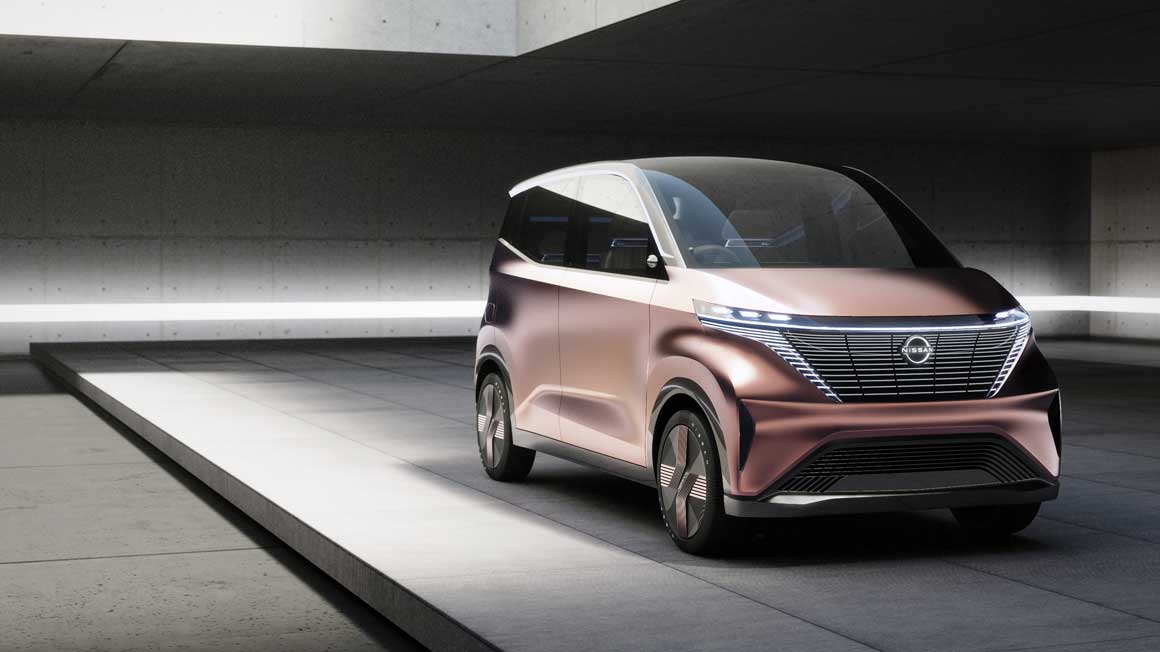 Nissan reveals cute and chic IMk electric city car concept