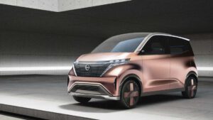 Nissan reveals cute and chic IMk electric city car concept