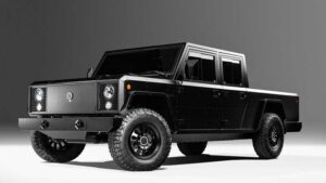 Rivian rival Bollinger Motors reveals B1 and B2 electric utility trucks