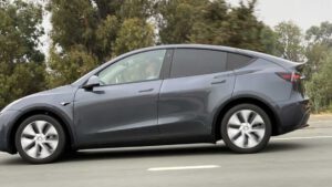 Tesla Model Y electric SUVs spotted in lead up to early production start in 2020