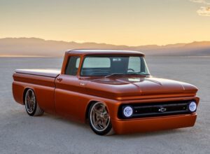 Chevy struts all-electric hot rod ute concept in Las Vegas