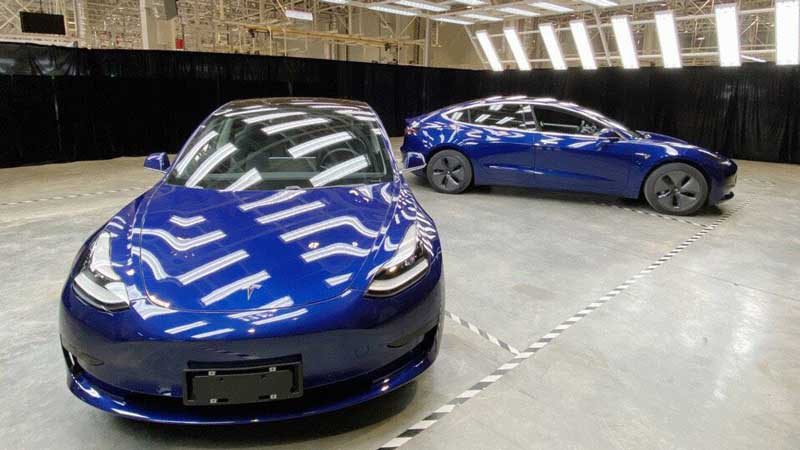 Made in China Model 3. Source: Jay in Shanghai/Twitter