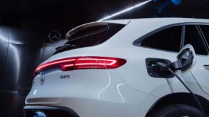 Mercedes Benz electric car beats Model 3 to win top Australia car award
