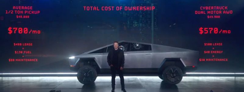 Musks Cybertruck Stuns And Divides Tesla Fans Same Price