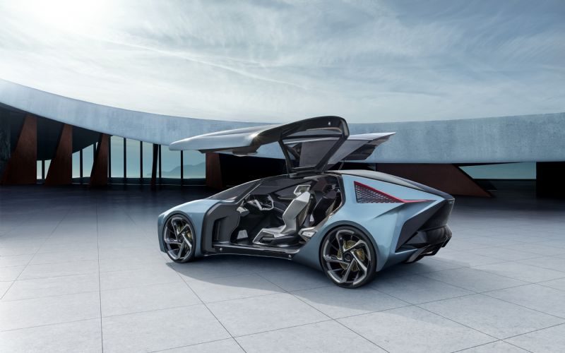 The self-charging electrified LF-30 concept. Source: Lexus